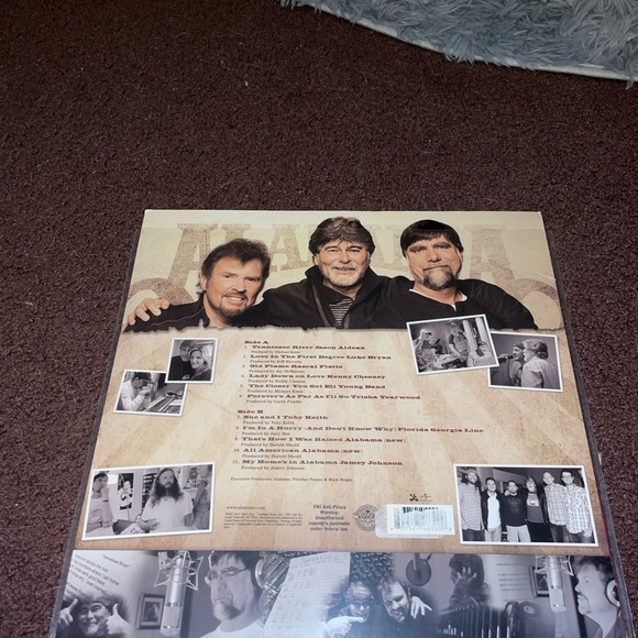 Alabama and Friends Vinyl - Picture 3 of 3